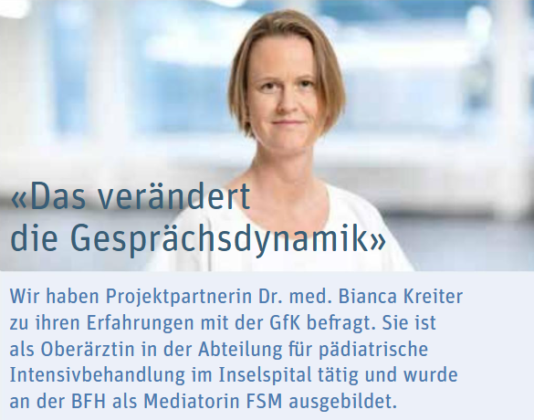 Read more about the article GfK Training für Gesundheitsfachpersonen
